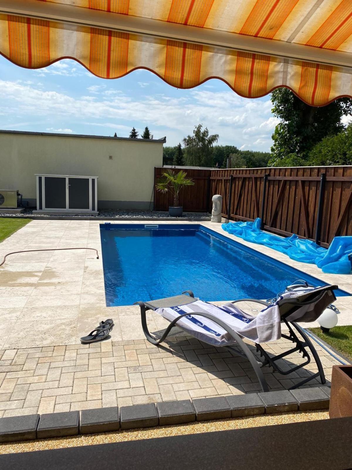 H&W Bungalow Am See Barleben Luaran gambar